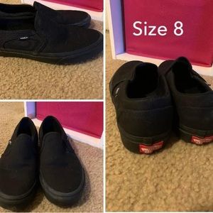 Brand new size 8 Vans